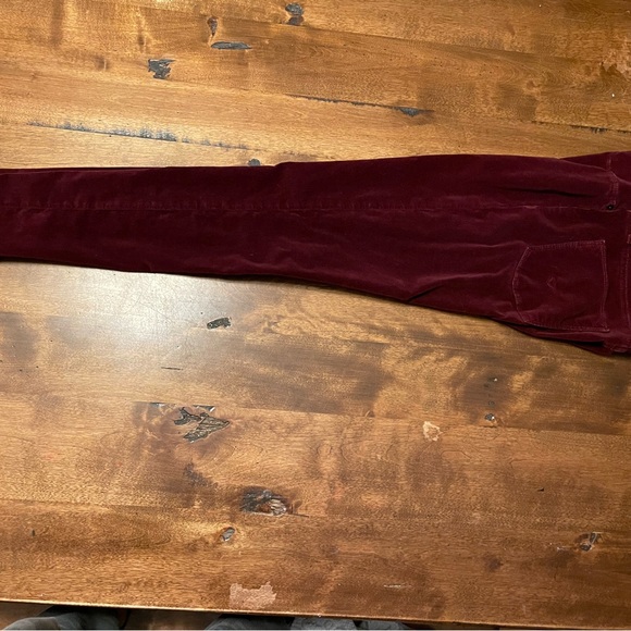Hudson Nico Mid Rise Ankle Super Skinny Velvet Jean. - Picture 6 of 7